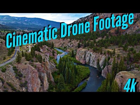 4K Cinematic Drone Footage — Lake City