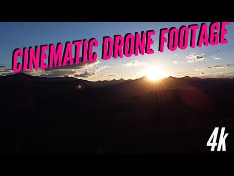 4K Cinematic Drone Footage — Colorado 2022